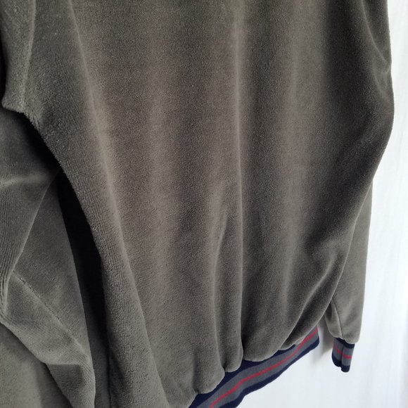 Vintage | Campus Velour V Neck Pullover - Picture 13 of 14